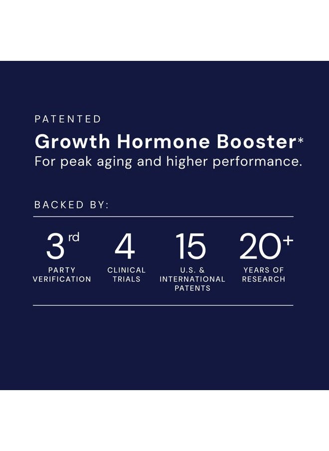 GF-9 – HGH Boosting Supplement for Men – Workout Complex for Men – Support Energy, Endurance, Sleep, 120 Ct (30-Day Supply)
