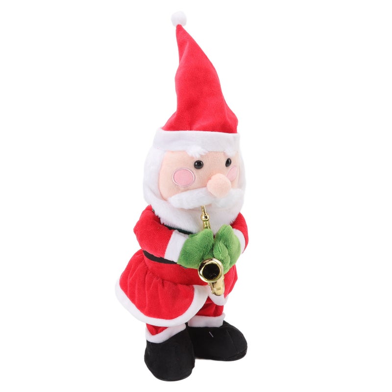 Electric Music Christmas Toy Doll 8 Songs Continuous Play Dancing Singing Glowing Swinging Plush Toy for Kids Adults Christmas Snowman - Image 5