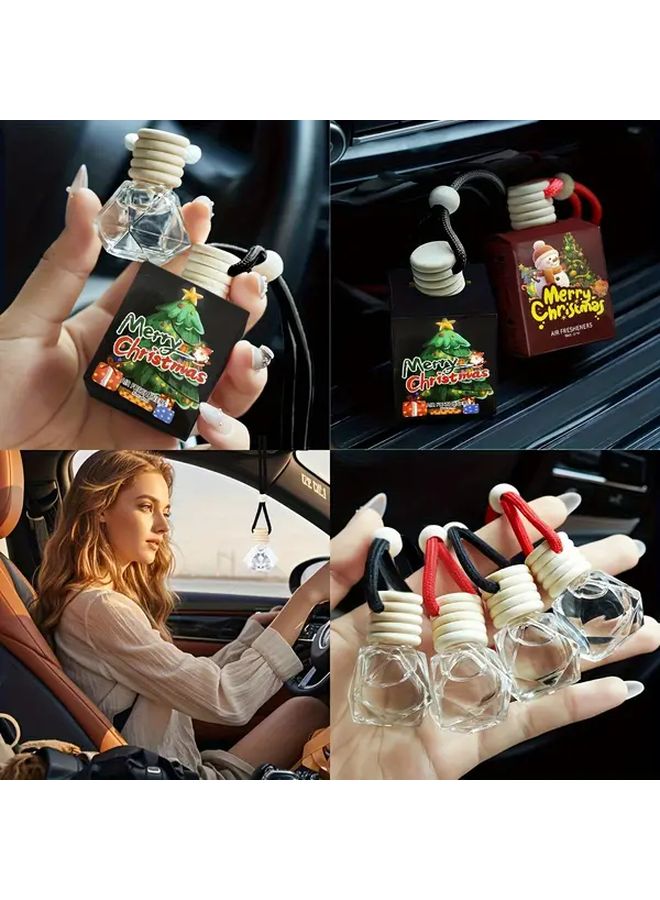 New Red Car Air Freshener Hanging Ornament Long Lasting Fragrance For Car Home Gift - Image 5