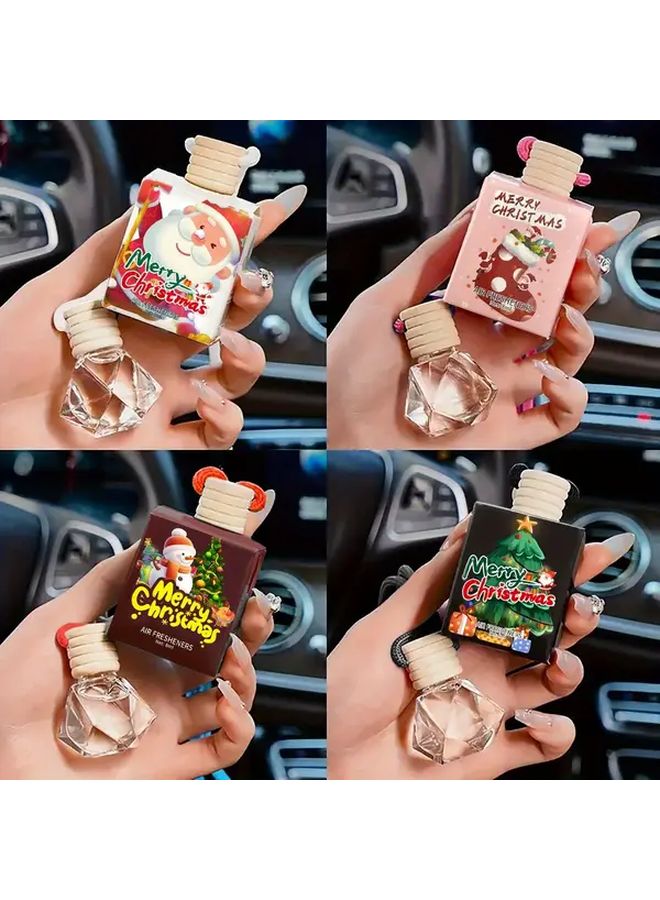 New Red Car Air Freshener Hanging Ornament Long Lasting Fragrance For Car Home Gift - Image 3