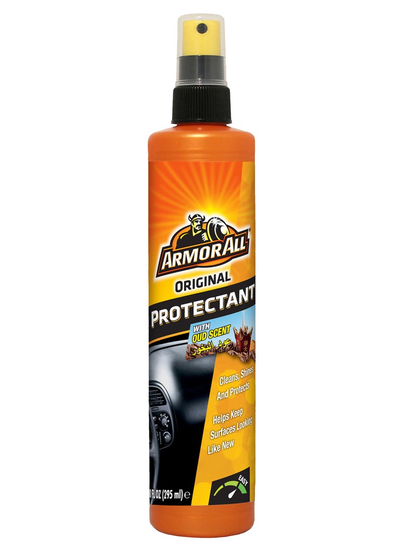 ARMOR ALL Original Protectant, Oudh Scent, 295Ml (10 Oz), Cleans, Shines, Protects, And Keeps Surfaces Shining, 1 Piece - Image 1