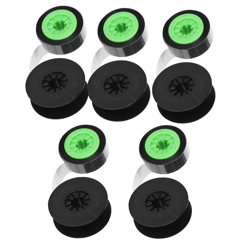 Green Ink Ribbon Set 5Pcs Compatible with LMIR300B 380E 390A 370A Printers - Image 4