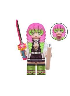 General Demon Slayer Blade Kids Building Block Figures Toy, 8 Pieces Demon Slayer Blade Character Decoration Children's Birthday Decoration Collection Gifts  - Image 3