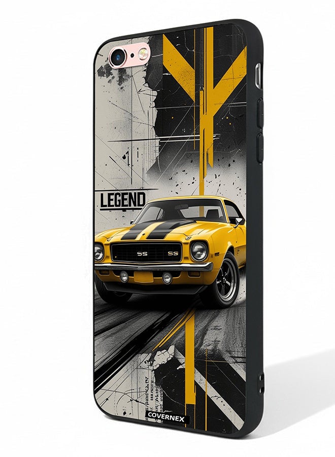 Covernex Apple iPhone 6 Protective Case Cover Printed Featuring Legend Classic Muscle Car - Image 1
