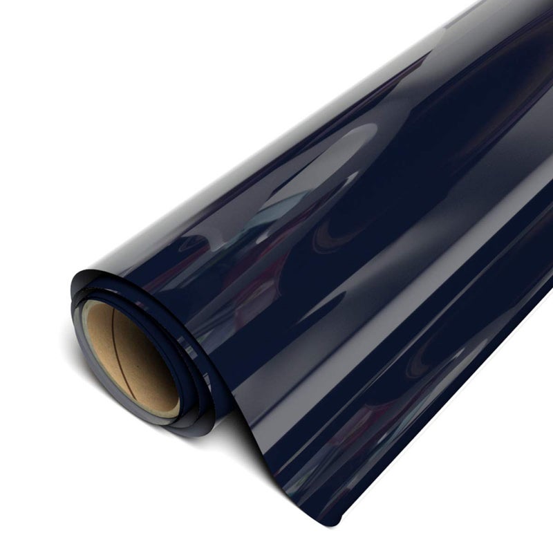 Siser EasyWeed Heat Transfer Vinyl 118 x 15ft Roll Navy Blue Compatible with Siser Cricut Silhouette and Other CraftProfessional Cutters CPSIA Certified