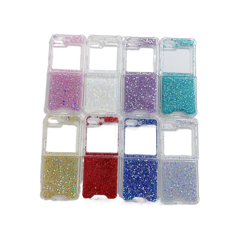 Protective Case | Shockproof Cover for Samsung Galaxy Z Flip 4 | Drop Protection | Gold | TPU+PC - Image 2
