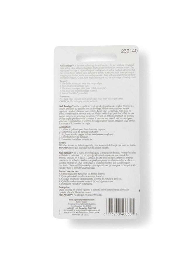 سوبر نايل ضمادة الأظافر الفائقة لإصلاح الأظافر بشكل فوري - Image 2