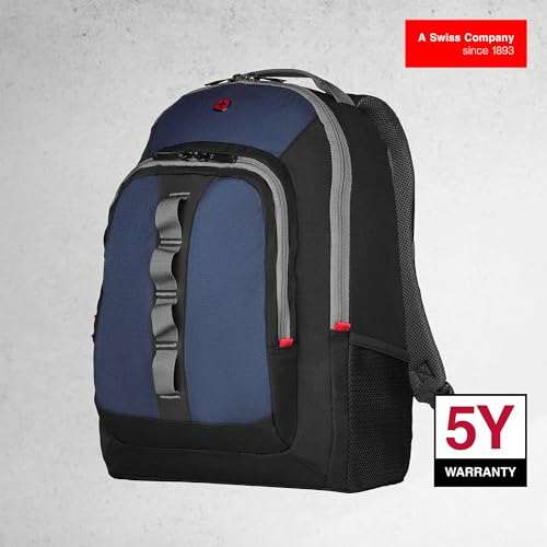 WENGER 604428 MARS 16 Inch Laptop Backpack Blue 46 Centimeters, M - Image 5