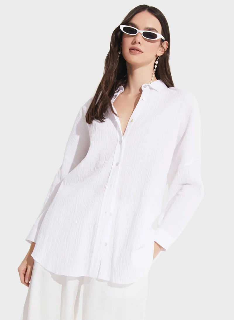 JUNE Button Down Shirt