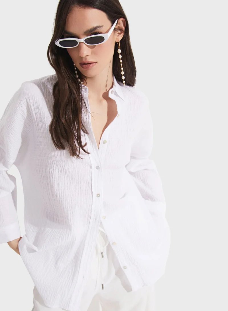 JUNE Button Down Shirt