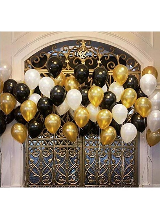 هونج كونج بالونز مجموعة بالونات HK مكونة من 5 قطع من بالونات عيد الميلاد السعيد الفضية من رقائق معدنية لتزيين أعياد الميلاد مع بالونات معدنية سوداء وذهبية وفضية  - Image 3