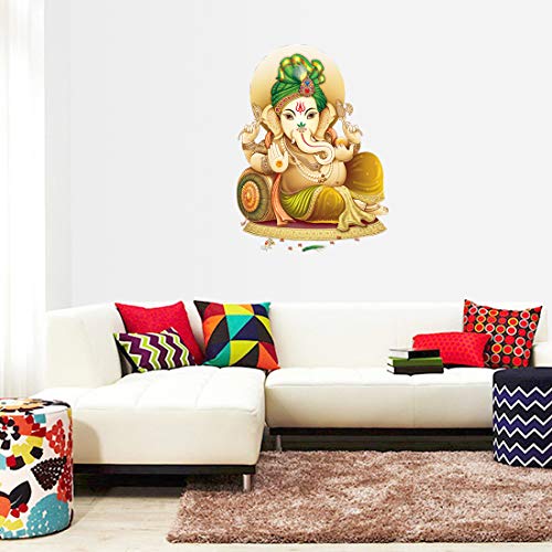 Rangoli Vinyl Modern Art Wall Sticker 1.96 x 20.86 x 1.96 inches, Multicolour (Model Number: Modern Art329) - Image 3