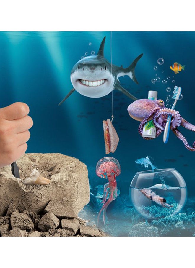 Discovery - Mindblown Toy Excavation Kit Mini Shark Tooth 2Pc - Image 1