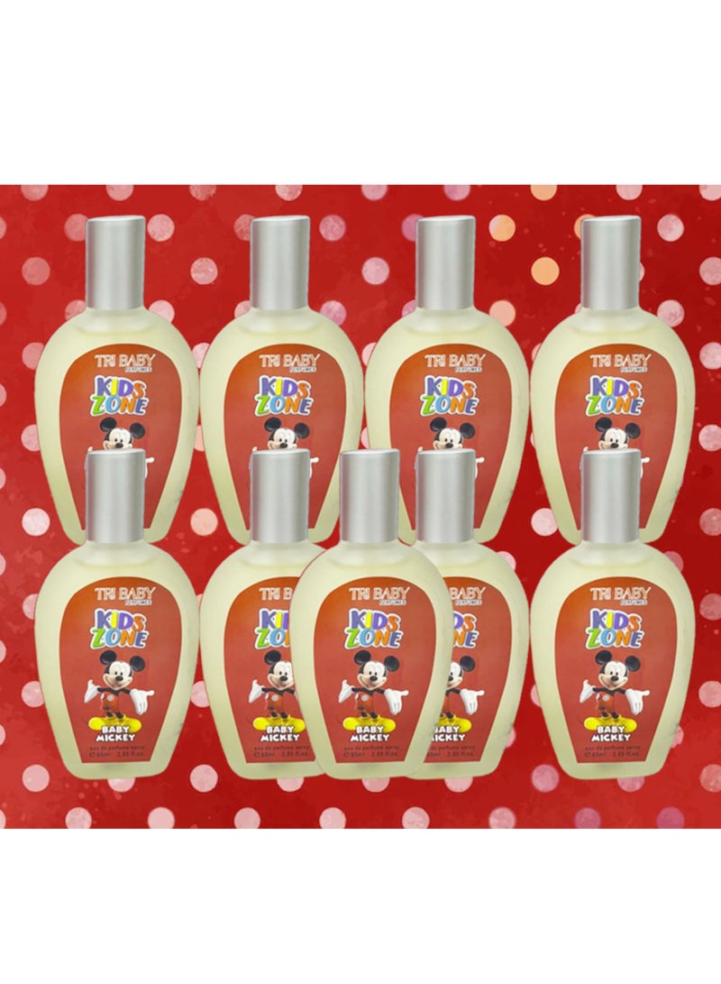 تي أر آي 9 قطع عطر بيبي ميكي للأطفال 85 مل EDP - Image 1