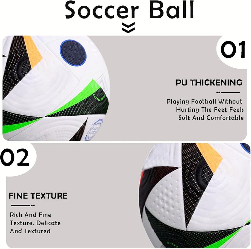UEFA Soccer Ball Size 5 1 Unisex Adults - Image 3
