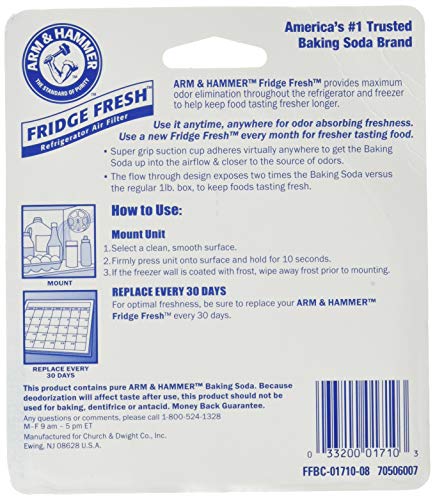 Arm & Hammer Fridge Fresh Refrigerator, 1 Count (Pack of 2) - Image 2