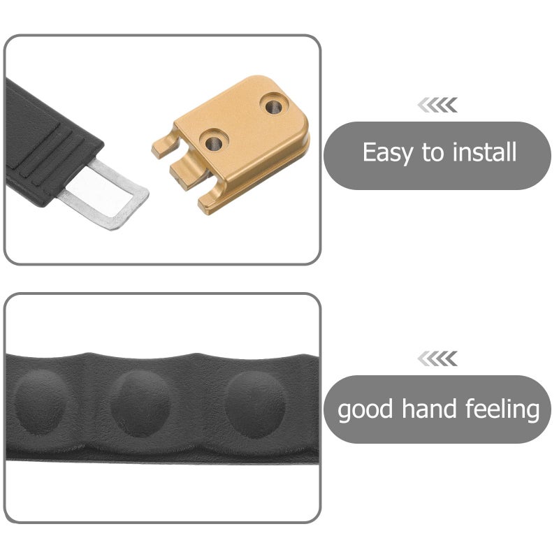 2 Pack Black Amplifier Pull Handles for Stage Monitor Outdoor Speaker Cabinet Audio Equipment - Image 4