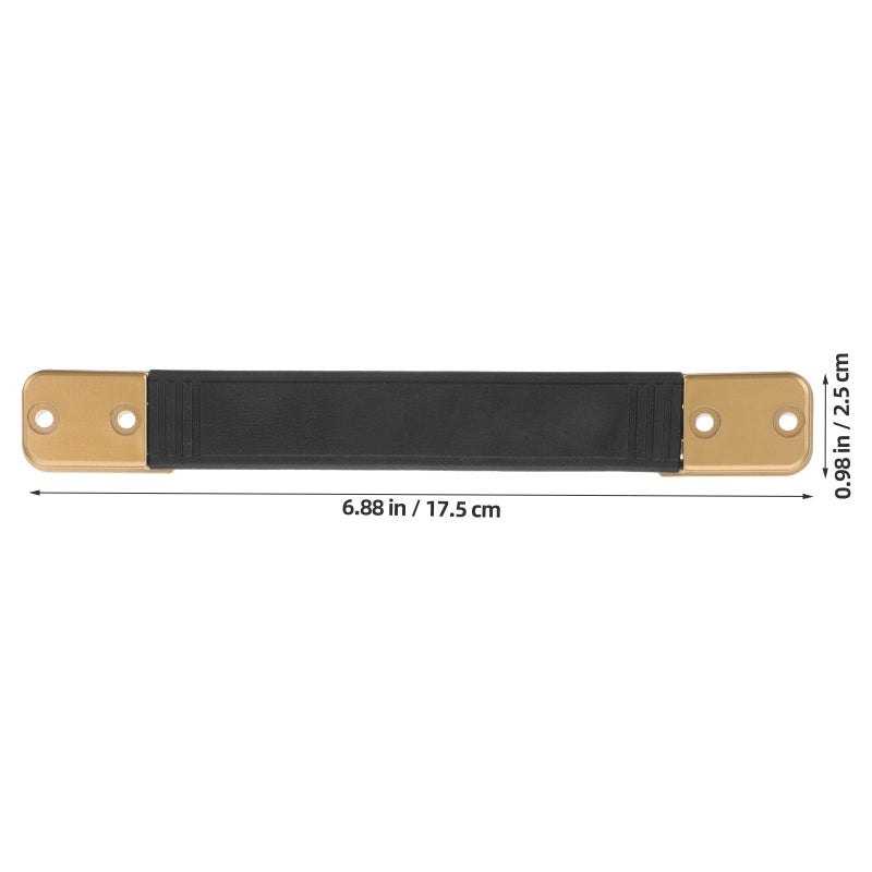 2 Pack Black Amplifier Pull Handles for Stage Monitor Outdoor Speaker Cabinet Audio Equipment - Image 3