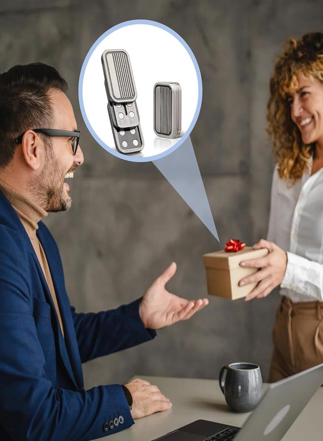 Indusoire لعبة فيدجيت المنزلقة، ألعاب تخفيف التوتر للبالغين، ألعاب فيدجيت للاسترخاء للبالغين، لعبة فيدجيت محمولة، هدية مثالية للاسترخاء للبالغين والمراهقين (4.5 × 3.3 سم / 1.77 × 1.30 بوصة) - Image 4