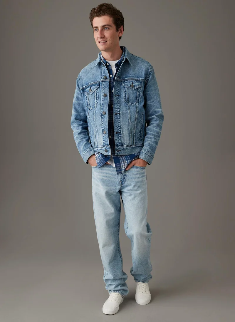 امريكان ايجل Casual Denim Trucker Jacket