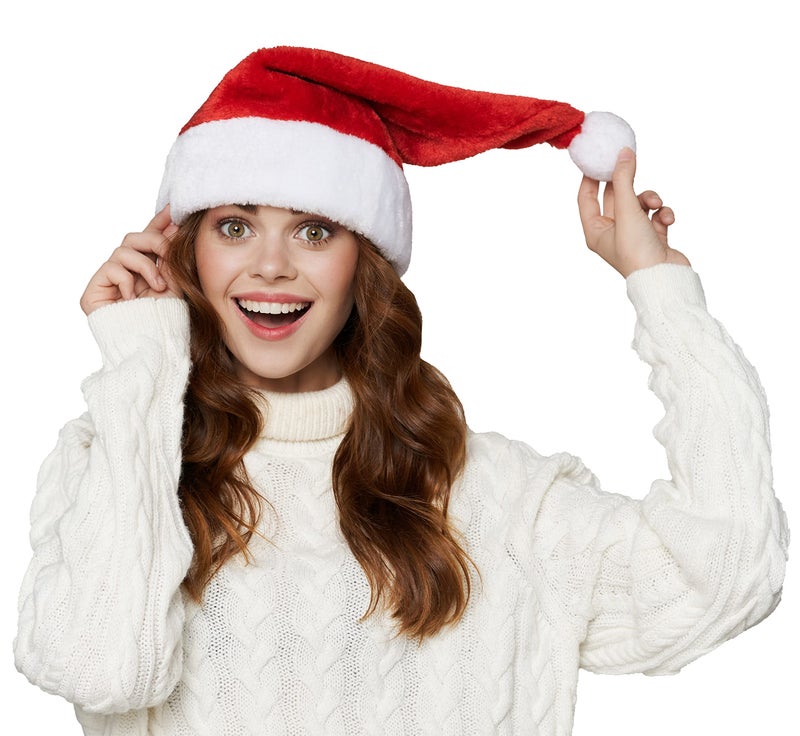 Tigerdoe Dwarf Hats â€“ Gnome Hats â€“ Storybook Character Costumes - Elf Accessories - Santa Hat - Christmas Holiday - Novelty 2 Pack (6 Pack Colorful Santa Hat) - Image 2