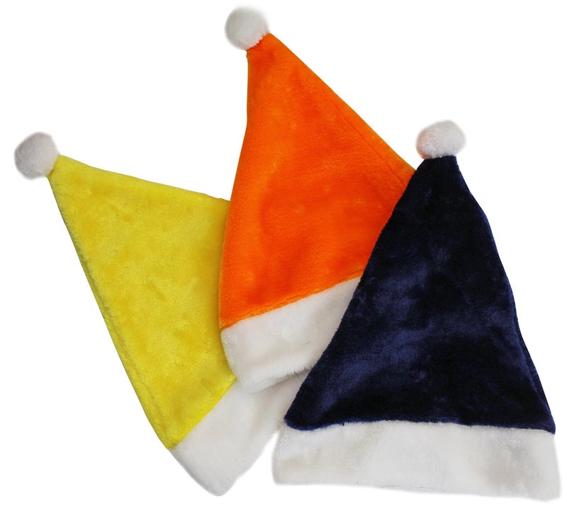 Tigerdoe Dwarf Hats â€“ Gnome Hats â€“ Storybook Character Costumes - Elf Accessories - Santa Hat - Christmas Holiday - Novelty 2 Pack (6 Pack Colorful Santa Hat) - Image 4