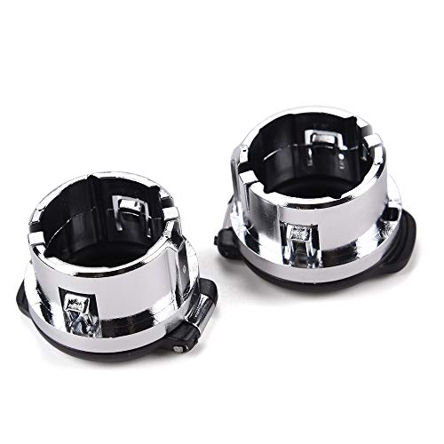 GPLUS غطاء مخرج الطاقة G-PLUS، مثبتات لوحة القيادة، مثبت قابس ولاعة السجائر، متوافق مع 2007-2013 سيلفرادو سييرا تاهو 20983936 25793816 مثبتات لوحة القيادة 12 فولت، 2 قطعة - Image 3