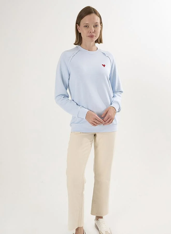 FELIX HARDY Basic Crew Neck Sweatshirt