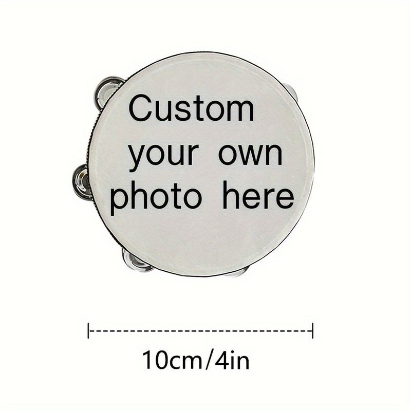 Original Wood Color Hand Drum 6 Inch Customizable Musical Gift - Image 5