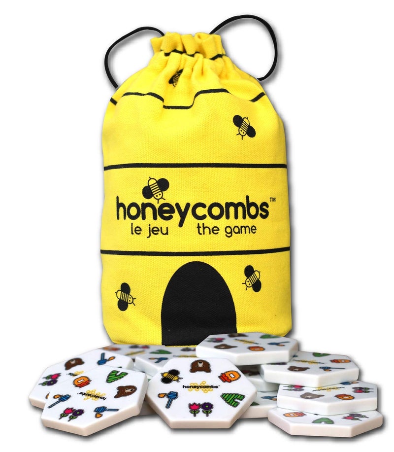HoneyCombs Game - Family Game, Matching Game, Educational, Cognitive Development, Easy to Learn, Award Winning, Educational, Classroom, 3 Ways to Play, Fun Gift for Kids, Ages 5+, 1-8 Players - Image 1