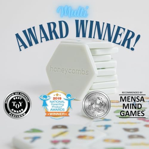 HoneyCombs Game - Family Game, Matching Game, Educational, Cognitive Development, Easy to Learn, Award Winning, Educational, Classroom, 3 Ways to Play, Fun Gift for Kids, Ages 5+, 1-8 Players - Image 5