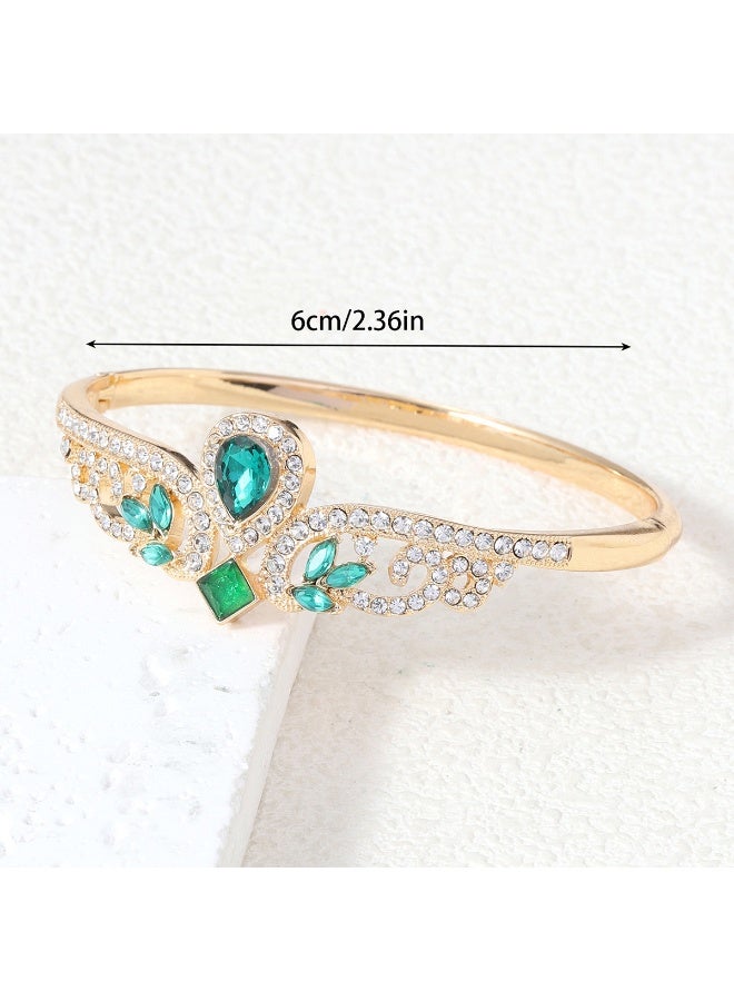 KUYING New Fashion Retro Crown Love Bracelet