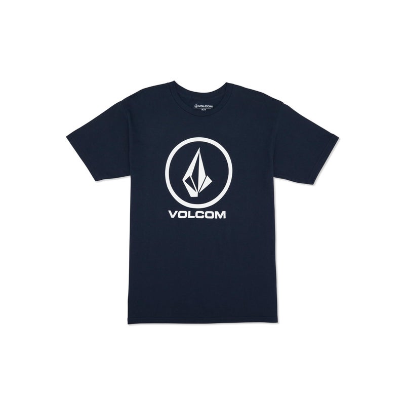 Volcom Men's Crisp Stone Short Sleeve Tee, Navy-New, Medium - Image 5