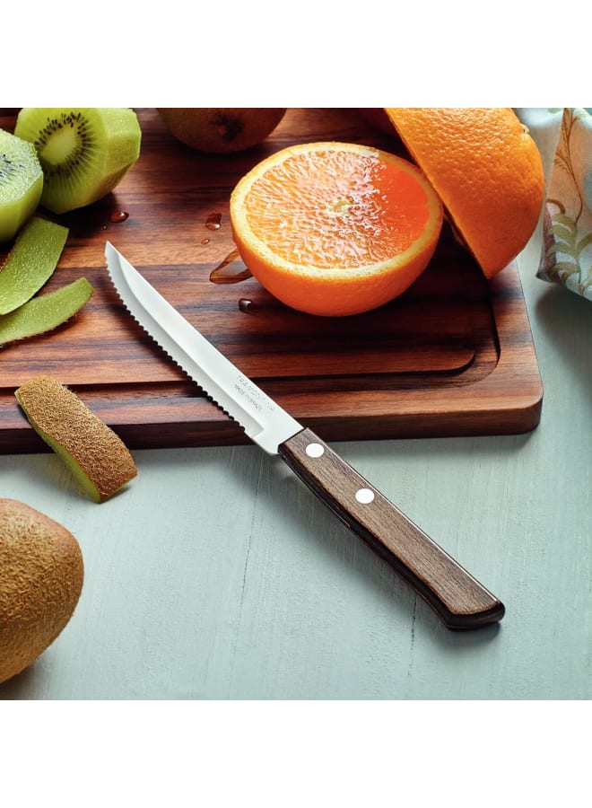 Tramontina Stainless Steel Polywood 5 Knife - Image 1