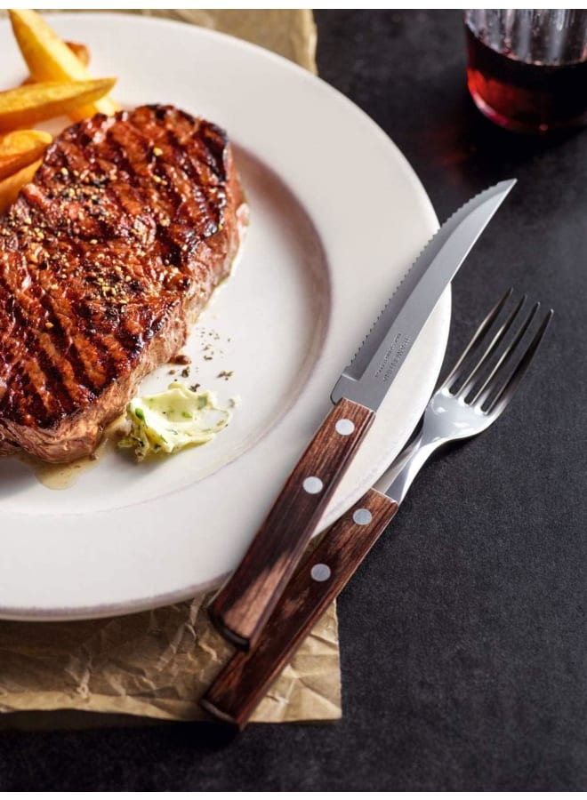 Tramontina Stainless Steel Polywood 5 Knife - Image 3