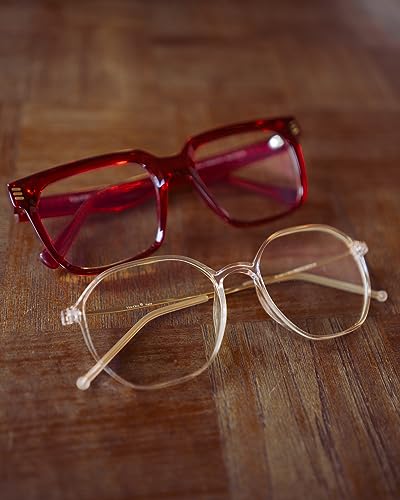 VISOONE Lightweight TR90 Blue Light Blocking Glasses Frame with Anti Glare Eye Protection for Women and Men RANE - Image 4