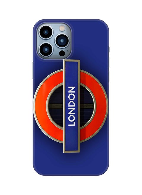 Case for Apple iPhone 14 Pro Max Slim Snap Classic Series Mobile Cover Hard PC Shield Matte Finish Print - Mind The Gap