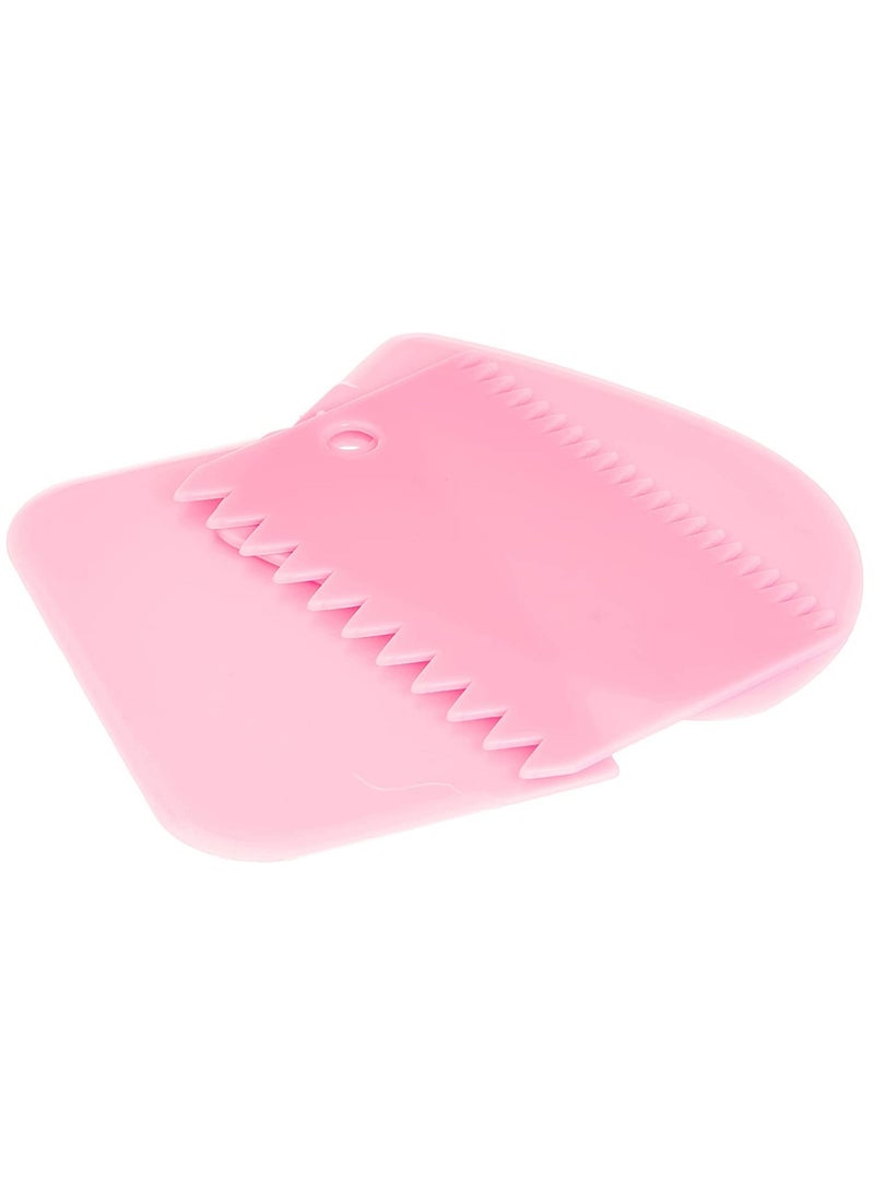 Cool Baby 3-piece Pastry Butter Spatula/Scraper/Cutter/Baking Cake Decorating Tools - PINK - Image 2