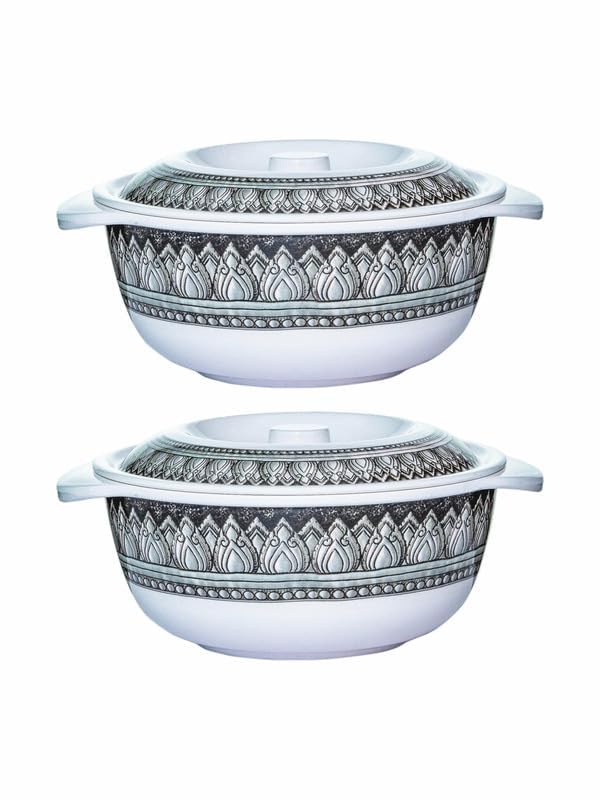 Servewell Serving Casserole with Lid Set 2 2 pc Urmi 19 cm Antique - Image 3