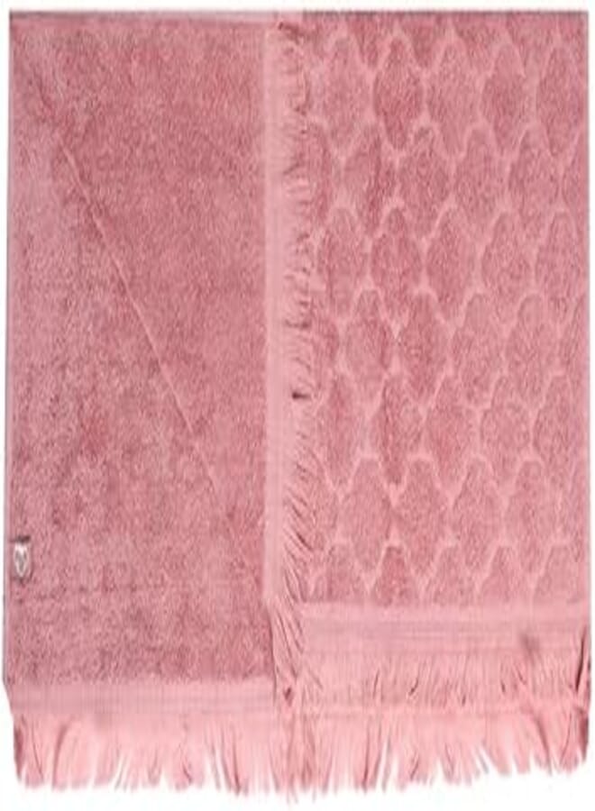 More Cottons Trifle Jacquard Towel (drak rose, 70 * 140)