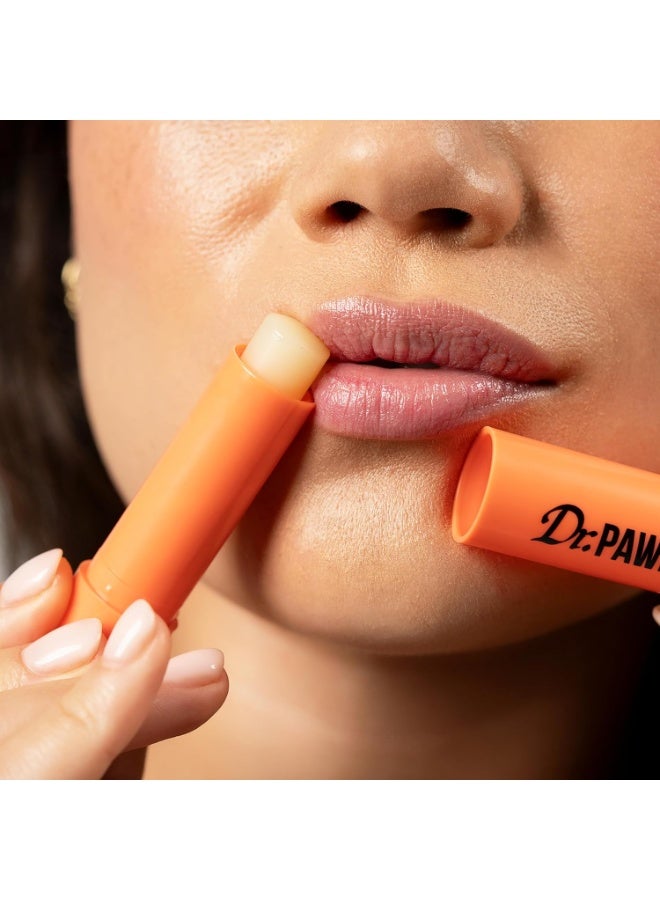Dr.PAWPAW بالم الشفاه د. باو باو - مرطب شفاه مرطب مع الألوة فيرا للتغذية العميقة - غني بزيت الخروع - مانجو - 0.13 أونصة - Image 3
