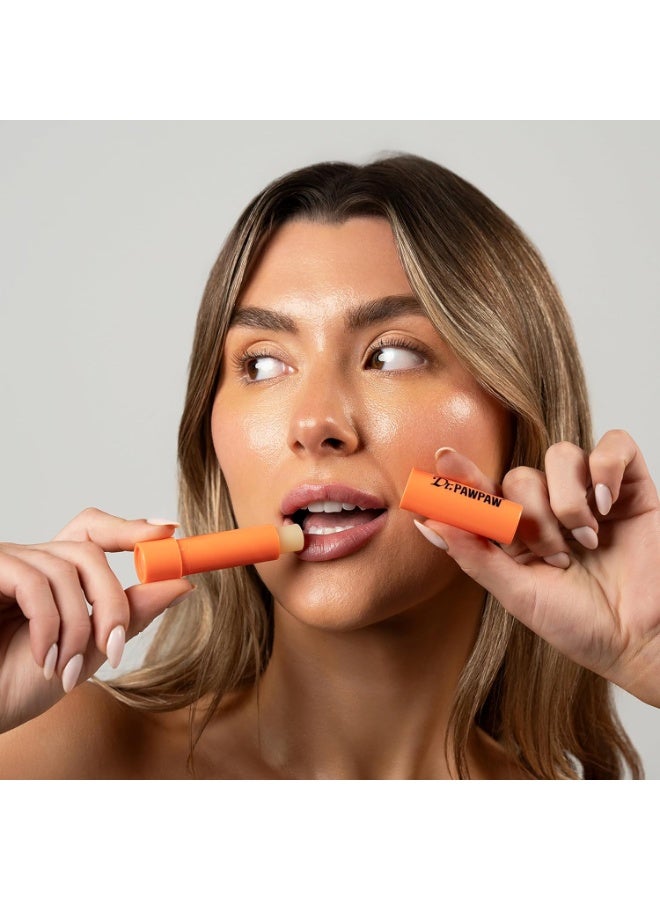Dr.PAWPAW بالم الشفاه د. باو باو - مرطب شفاه مرطب مع الألوة فيرا للتغذية العميقة - غني بزيت الخروع - مانجو - 0.13 أونصة - Image 4