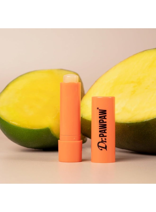 Dr.PAWPAW بالم الشفاه د. باو باو - مرطب شفاه مرطب مع الألوة فيرا للتغذية العميقة - غني بزيت الخروع - مانجو - 0.13 أونصة - Image 2