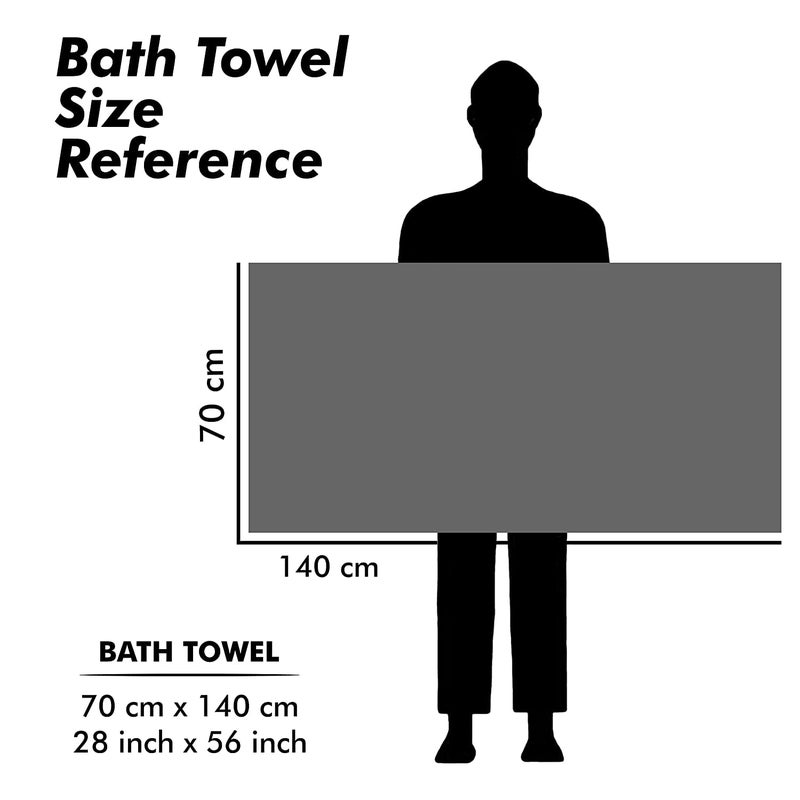 MAXOSHINE Microfiber Towels for Bath Large Size-Super Soft Coral Fleece Bathing Towel with Hook Quick Dry Super Absorbent-Bath Towel for Men and Women-70x140 cm(Green/Pink/Grey, Pack of 3) - Image 5