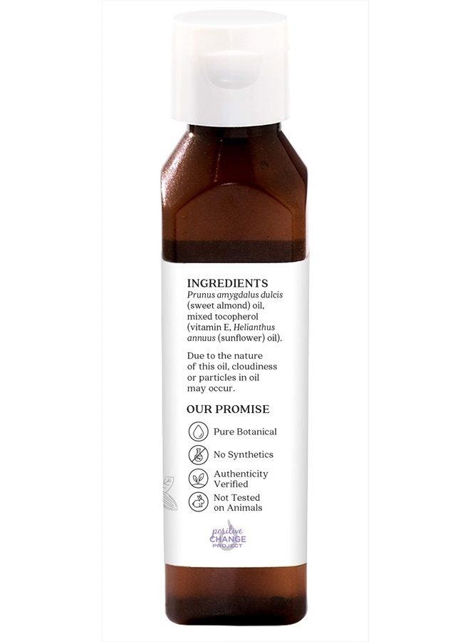 Aura Cacia Sweet Almond Skin Care Oil 4 FL. OZ.  - Image 2
