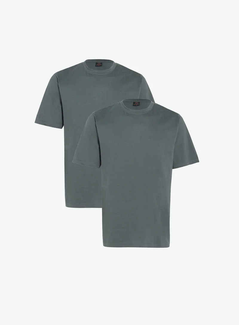 سفنتي فايف بيسيكس عبوة من  تي شيرت كبير الحجم