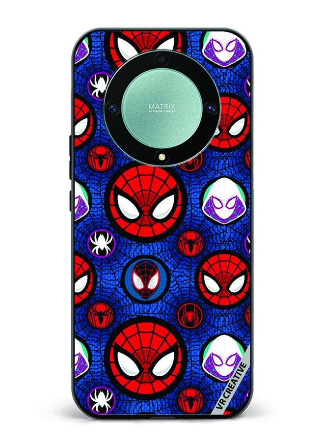 VR CREATIVE Protective Case Cover For Honor X9b Spiderman Design Multicolour - Image 1