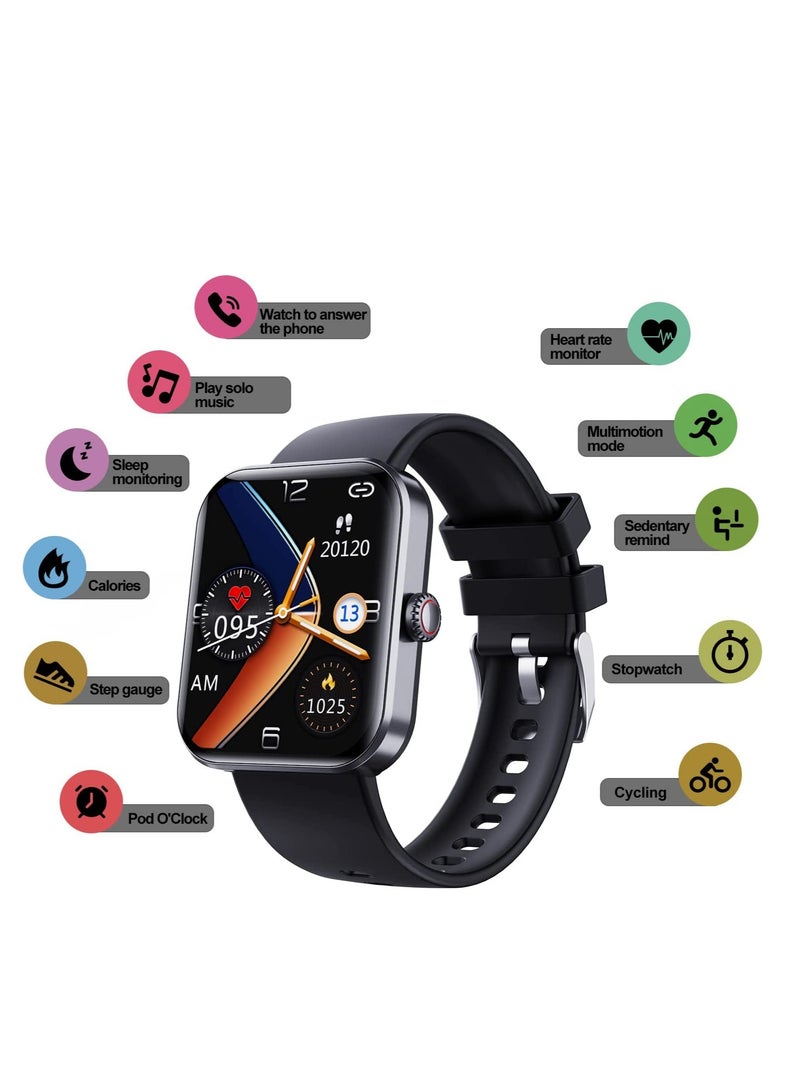 Health  Fitness Smartwatch, Blood Glucose Monitoring, Fitness Tracker with Blood Pressure, Blood Oxygen Tracking, Heart Rate Monitor - Image 3