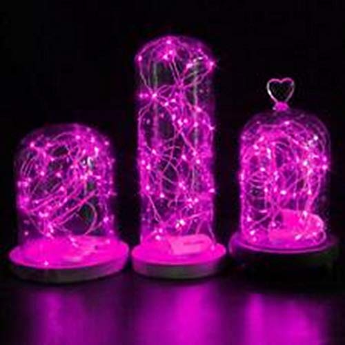 MIRADH Fairy Lights USB Powered String Lights 3M, 30 Led Christmas Lights Fairy String Lights for Party Wedding Festival Bedroom Table Decoration (Pink, Pack of 2) - Image 4
