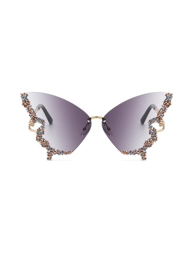 Fashion Female Diamond erfly Sharpe Sunglasses - Image 1